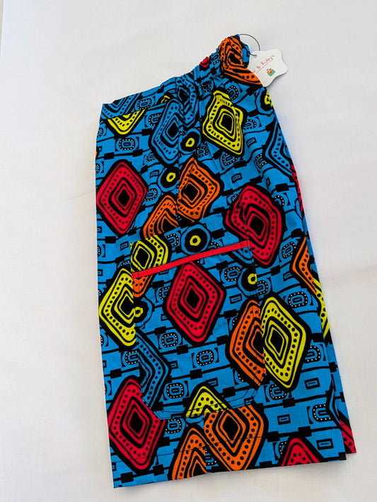 Boys' printed regular fit basic shorts( 7-15yrs)